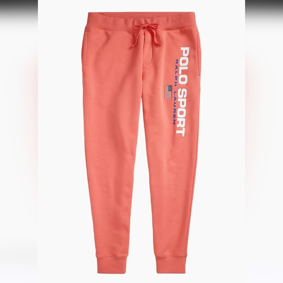 Polo Ralph Lauren Polo Sport Logo Fleece Jogger Athletic Pant Men Size Large NWT